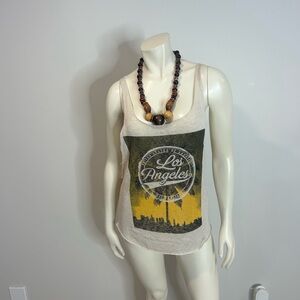 Twik Los Angeles Graphic Tank Top❤️XS